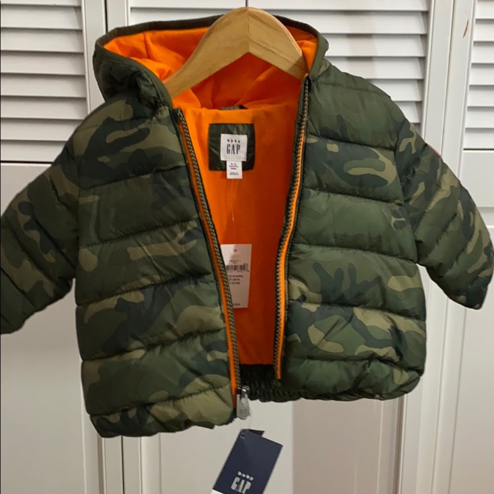 COPY - Baby gap camouflage padding jacket